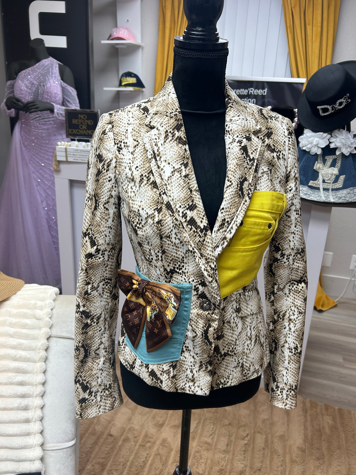Wild Luxe Statement Blazer