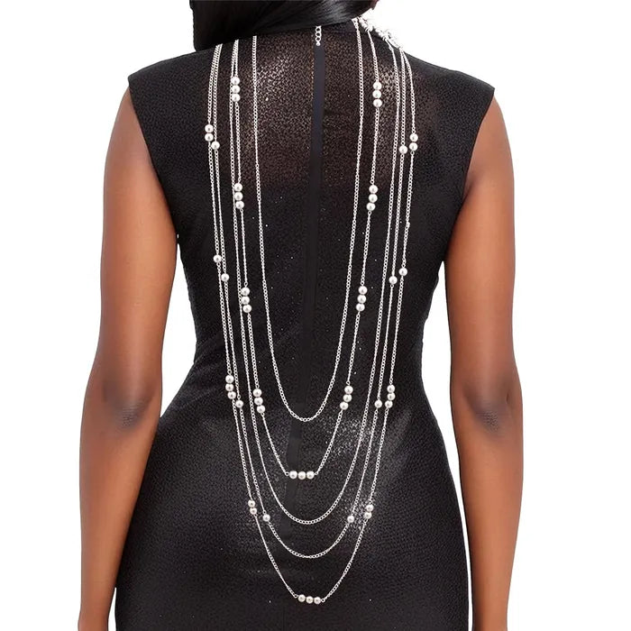 Pearl Drape Necklace