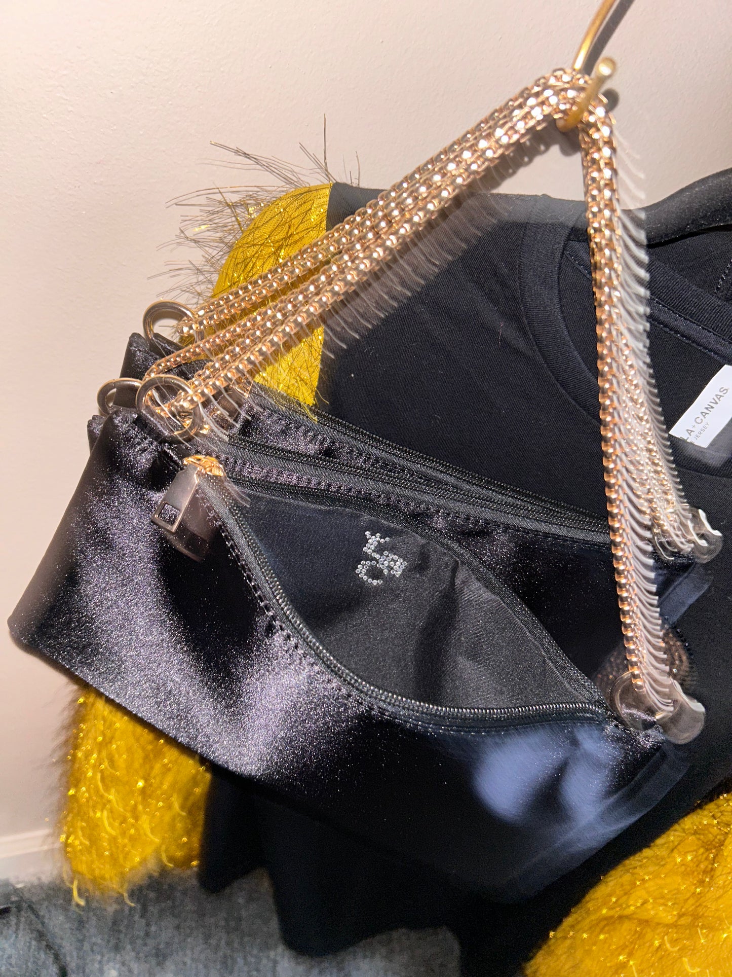 LRC SATIN Chain Purse