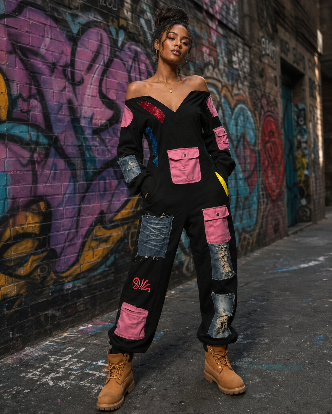Graffiti Doll Jumpsuit
