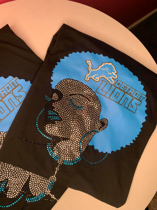 Afro Lion T shirt