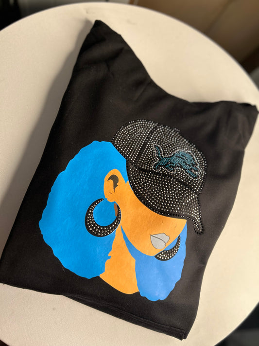 Detroit Girl Cap ( Hoodie)