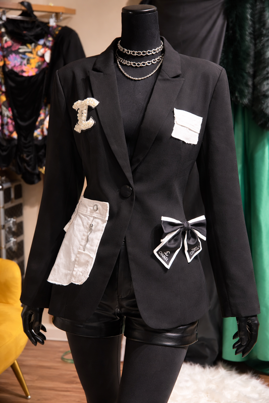 Signature Bow Couture Blazer