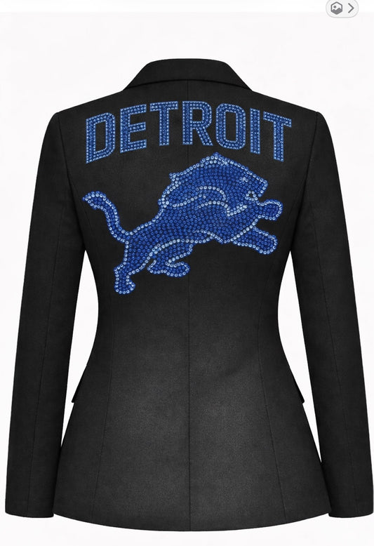 Royal Roar Rhinestone Blazer