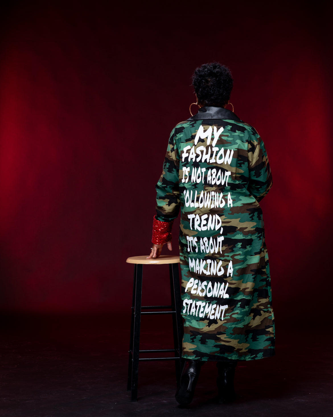 The Statement Camo Duster