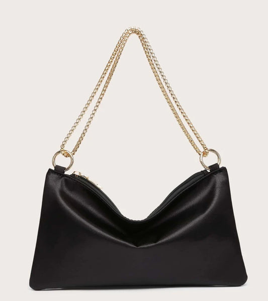 LRC SATIN Chain Purse