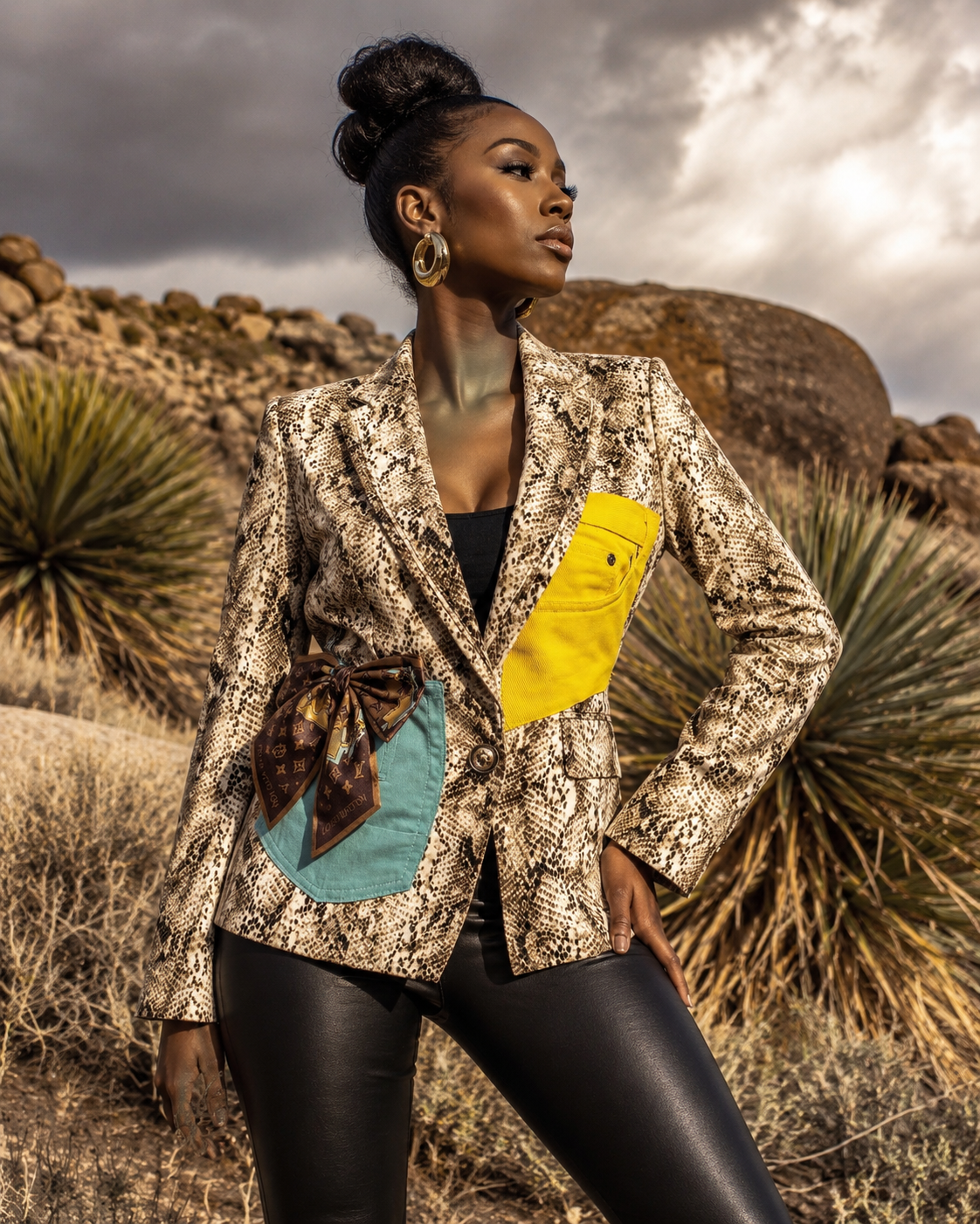 Wild Luxe Statement Blazer