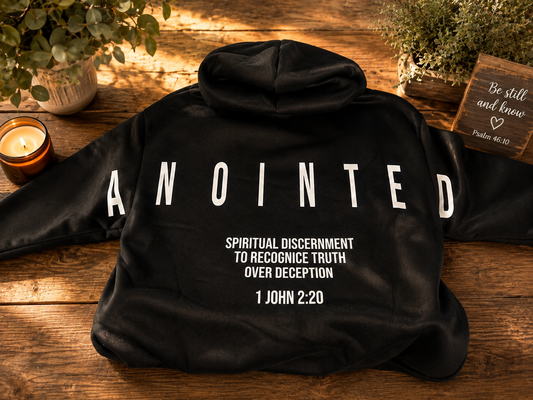 Anointed Unisex Hoodie (Back of hoodie)