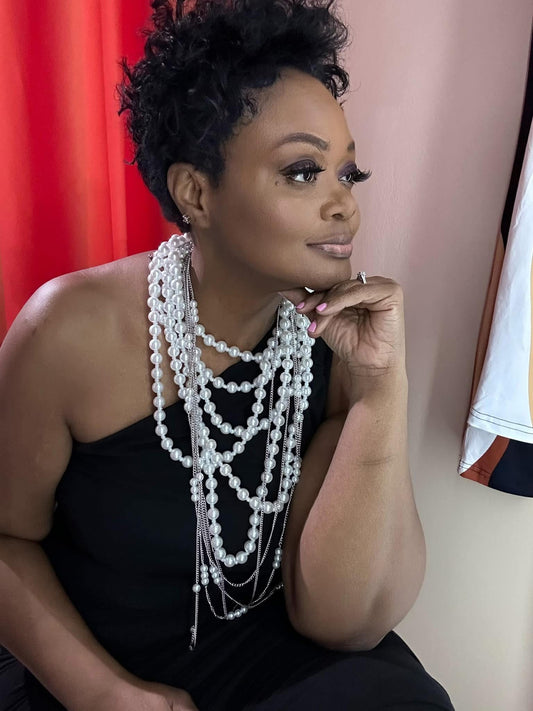 Pearl Drape Necklace